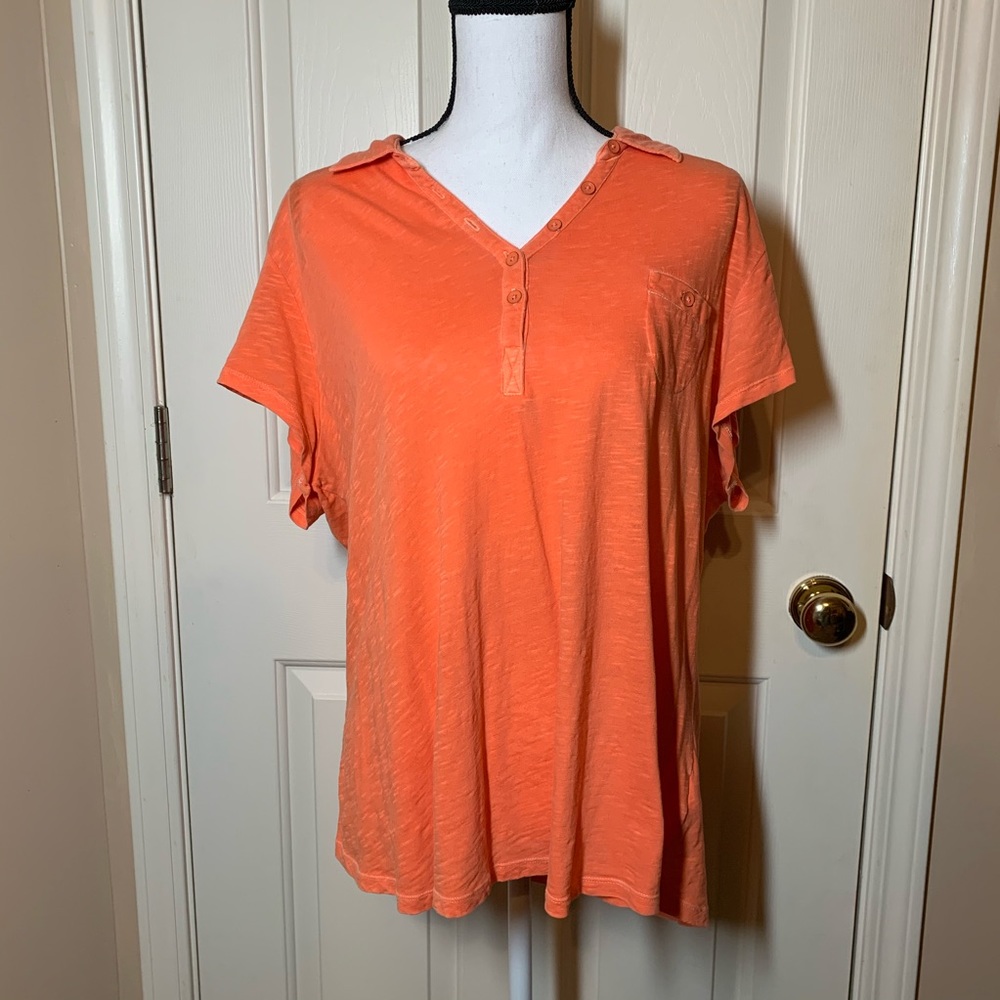 🎉 Sonoma Orange Polo Shirt